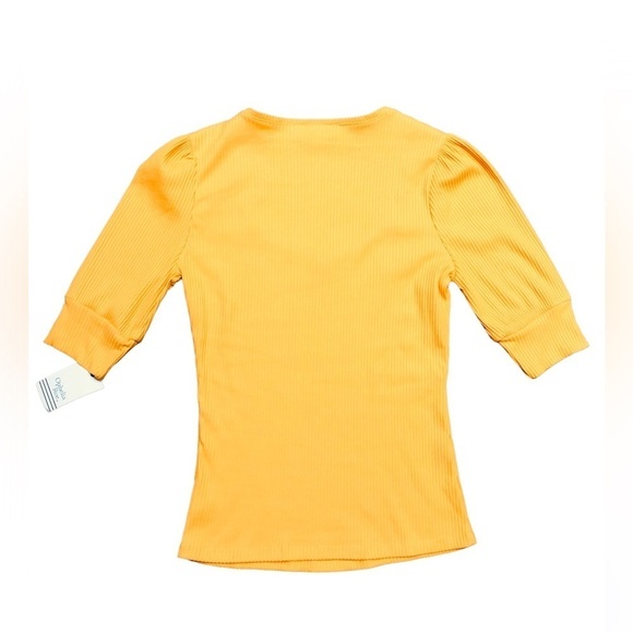 Golden Yellow Top NWT - Picture 6 of 7